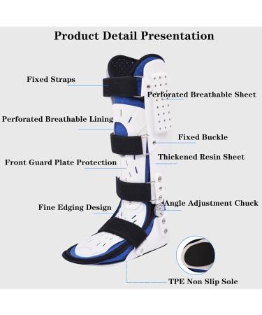 SFKLYU Ankle Support Brace | Ankle Protector with Guard Plate for Arthritis & Injury Recovery - L Size - Buy Online on GoSupps.com