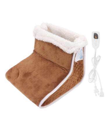 Topincn heating pillows for the foot 6-speed electrically heated foot warmer for men and women constant temperature timing intelligent footheet pillow (EU connector 220 V)