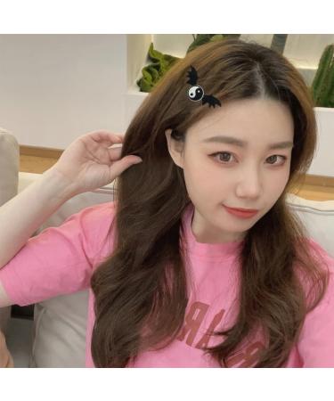 hgnxa Gothic Dark Hair Clip Girls Barrettes Black Hair Clip Devil Wing Hair Clip Set Gothic Bat Wing Versatile Barrettes 1 - Buy Online on GoSupps.com