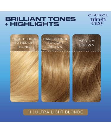 Clairol Nice'n Easy Cr me Oil Infused Hair Dye 11 Ultra Light Blonde - 1 Count - Buy Online on GoSupps.com