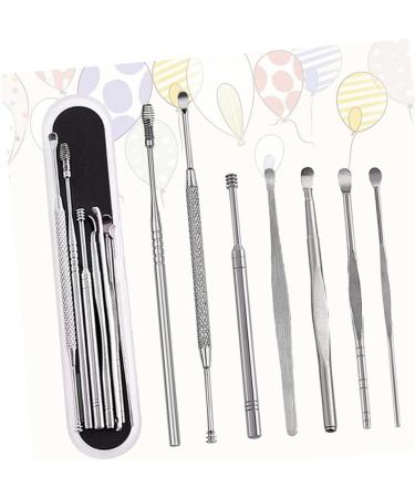 TOVINANNA 7pc Set Ear Cleaning Kit Earwax Removal Tools Double-Ended Design Gently Remove Earwax at Home - Buy Online on GoSupps.com