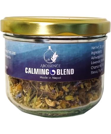  Arossence Soothing Blend - Ashwagandha Chamomile Lavender Rosehips Stevia Thyme Tulsi | Soothing Herb Tea - Ashwagandha Chammile Lavender Rose Chip Stevia Thyme Tulsi - Buy Online on GoSupps.com