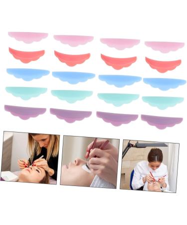 VINTORKY 10 Pairs Grafting Eyelash Spacer Under Eye Pads for Lash Lift Eyelash Grafting Pad Eyelash Curler Refills Pads Lash Extension Pads Silicone Eyelash Pads Beauty Products - Buy Online on GoSupps.com