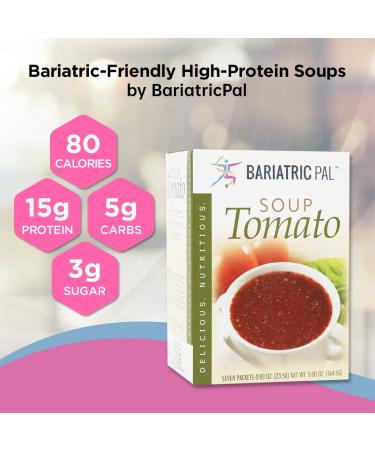BariatricPal Protein Soup - Cream of Tomato 7 Count - Single Pack - Buy Online on GoSupps.com