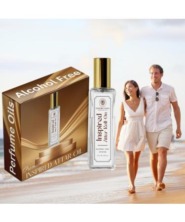 Long-lasting Roll-On The Original Pheromone Infused Essential Oil Perfume Cologne For Her to Attract Men 0.27 fl oz | Inspired By Pheromones Perfumes