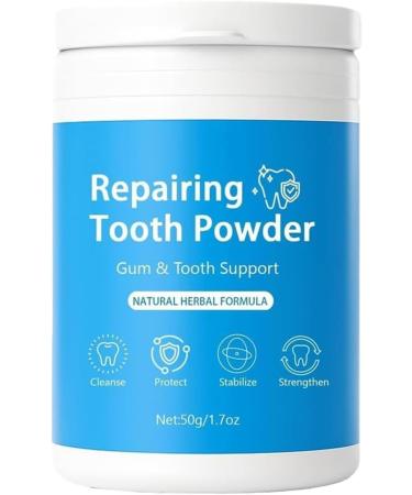 Tooth powder tooth powder repairing toothpaste 50 g instant dental care for daily morning routine travel bathroom - Buy Online on GoSupps.com
