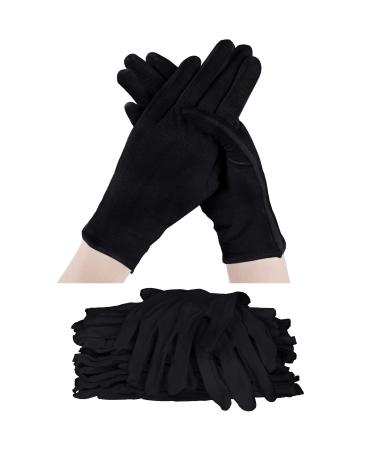 60 Pieces Glove Soft Stretchy Working Glove Costume Reusable Large Mitten Black - Buy Online on GoSupps.com