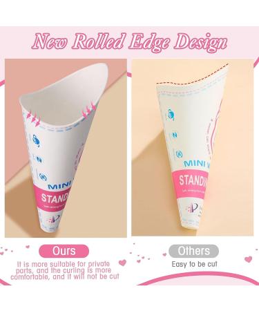 240 Pcs Disposable Female Urination Device - Portable Urinary Funnel for Women - Waterproof Paper Pee Cup for Camping, Travel, Pregnant Women & Wounded Individuals - Buy Online on GoSupps.com
