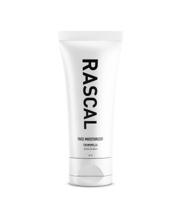 Racal Men's Face Moisturizer - Nourishing and Hydrating Facial Moisturizer for Men Chamomile Flower Extract & Soybean Oil Natural Sandalwood Scent Paraben-Free Cruelty-Free - 4 Oz
