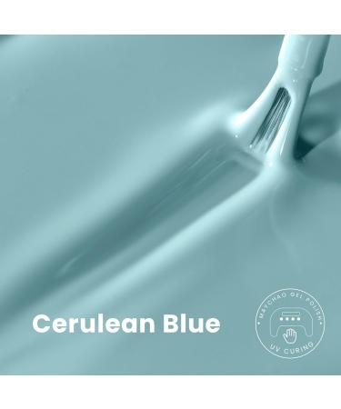 MAYCHAO 15ML Light Blue Gel Nail Polish 1Pc Cerulean Blue Gel Polish Soak Off UV LED Blue Nail Polish Gel Nail Art Starter Manicure Salon DIY at Home 0.5 OZ - Buy Online on GoSupps.com