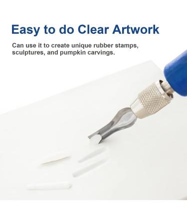 Falling in Art Linoleum Block Cutters - 6 Shaped Lino Cutters for Printmaking - Precision Carvings - Assorted Blades (2 Sets) - Buy Online on GoSupps.com