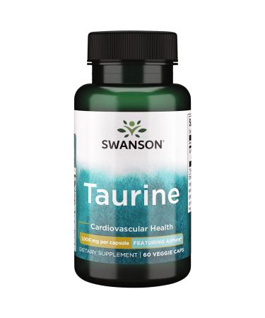 Swanson AjiPure Taurine 1000mg - 60 vcaps