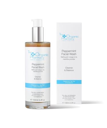 Buy The Organic Pharmacy Peppermint Facial Wash - Best Cleanser for Oily Combination & Blemished Skin | 3.4 Ounce (100 ml) - International Shipping Available - Buy Online on GoSupps.com