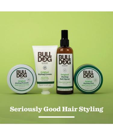 BULLDOG SKINCARE Original Hair Styling Cream for Men 75ml | Natural Finish & Medium Hold - Buy Online on GoSupps.com