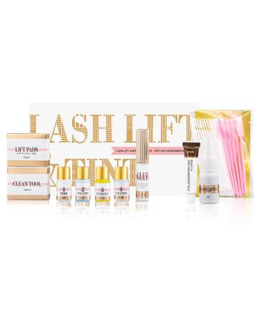 Eyelash Perming Kit Lash Lift Curling Eyebrows Dyeing Rizado De Pesta as Permanente Kit for Home Salon