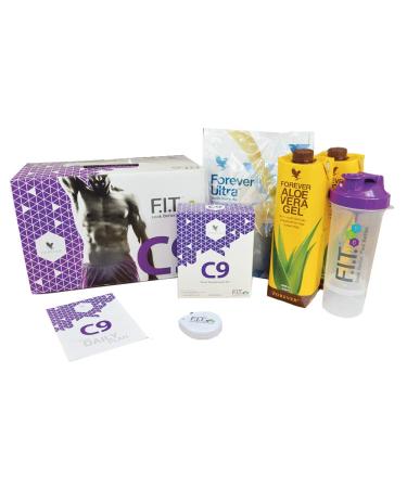 Forever Clean 9 - Vanilla - Aloe Vera Gel |Garcinia Plus Therm Fiber Ultra Shake Mix |Supplied with all important vitamins minerals and trace elements - Buy Online on GoSupps.com