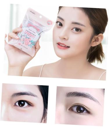 FOMIYES 1 Set Double Eyelid Sticker Makeup Tape Clear Stickers Invisible Eyelid Tape Pull Wire Double Sided - Buy Online on GoSupps.com