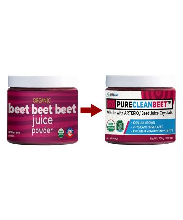 Beet Beet Beet - Organic Beet Juice Powder Supports Healthy Blood Pressure, Cholesterol - Pure USA Grown - No Additives or Flavors-Superfood Supplement - Nitric Oxide Boosting Nutrients