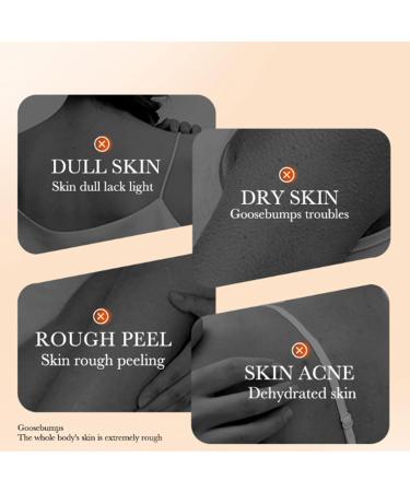  Utapossin Vitamin C and Turmeric Body Lotion - 300 ml - Brightening Body Lotion with Vitamin C for Beautiful Radiant Skin - Brightening Moisturizing Cream for Face and Body - Buy Online on GoSupps.com