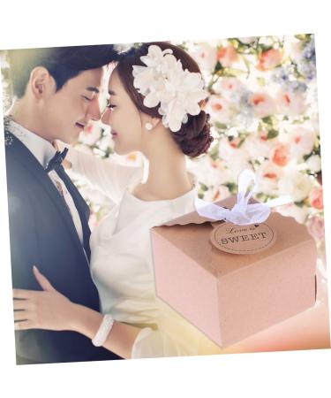 Healeved 150 Pcs Chocolate Gift Boxes Wedding Favors Candy Boxes Clothes Boxes for Gifts Paper Favor Boxes Party Favor Boxes Wedding Gift Boxes Wedding Favor Boxes Dessert Box Romantic 1 count (Pack of 1) As Shownx3pcs - Buy Online on GoSupps.com