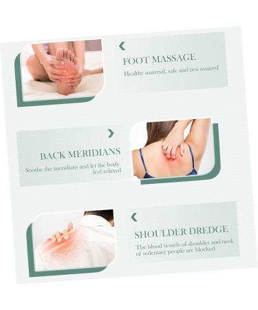 Frcolor 10 STK Hair Comb Massage Gear - Gray Curly Wing Electric Head Massager & Gua Sha Stone Comb for Women - Buy Online on GoSupps.com