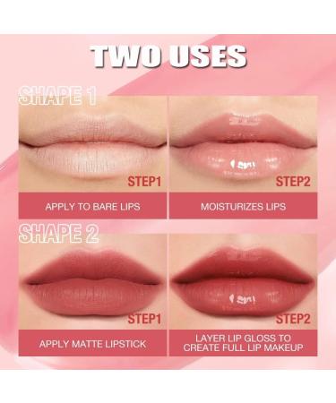 3 Colors Tinted Plumping Lip Oil Gloss Set - Ultra-Hydrating & Nourishing Lip Care | Drip Lip Glow Oil for Smooth Glossy Finish | Shop Internationally - Buy Online on GoSupps.com