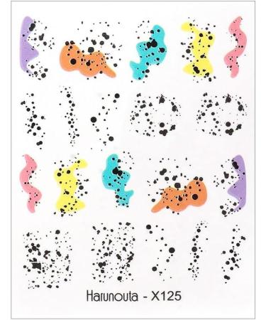 Nails Sliders Nail Art Geometric Cartoon Love Heart 3D Decals Nail Art Stickers Valentine(X127) - Buy Online on GoSupps.com