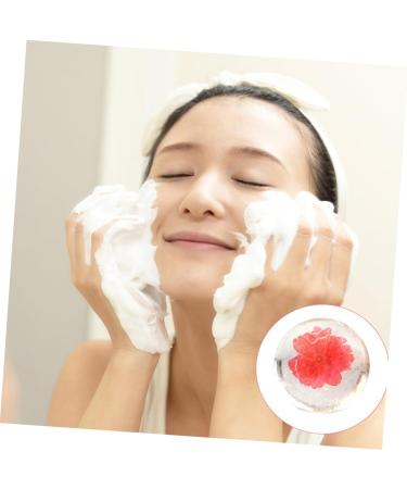 minkissy Transparent Soap Face Cleanser Soap Cleaning Solid Soap Body Cleaning Care Soap Scented Soap Facial Cleaning Soap Skin Cleanser Soap Flowers Acid Soap Essence Etc. - Buy Online on GoSupps.com