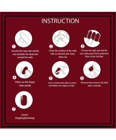 Buy WOKOTO 16 Sheets Solid Gel Nail Wraps | Self-Adhesive Nail Polish Stickers for Long-Lasting Nail Art International Shipping Available - Buy Online on GoSupps.com