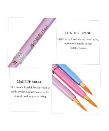 MERRYHAPY 6 Pcs Lipstick Wands - Retractable Lip Gloss Applicator & Makeup Brush for Flawless Application | International Shipping Available - Buy Online on GoSupps.com