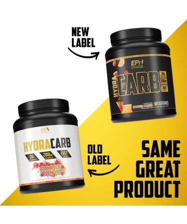 HydraCarb - Pre  Intra  Post Workout Carb Powder with Electrolytes  Maltodextrin & Dextrose | Increase Energy  Build Muscle  Recover Quicker  Rapid Hydration (Gluten Free) 50 Servings - Summer Punch - Buy Online on GoSupps.com