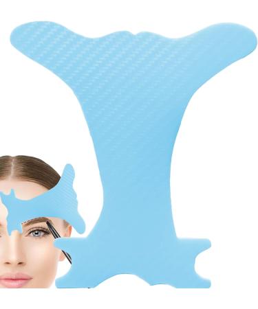 Eyeliner stencils for eyes wing eyeshadow stencilWinged eyeliner tool Brow Microblading Ruler Template for Perfect Winged Tip Brow Makeup Beginner Friendly Blue - Buy Online on GoSupps.com