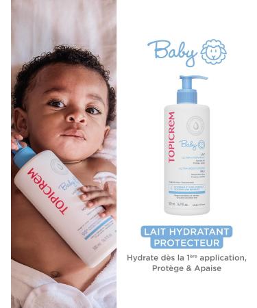  Topicrem Topicrem - Baby Protective Moisturizing Lotion for Baby Face & Body - 48-hour hydration nourishes protects the skin - Creamy texture delicate fragrance sensitive skin - Made in France - 200 ml - Buy Online on GoSupps.com