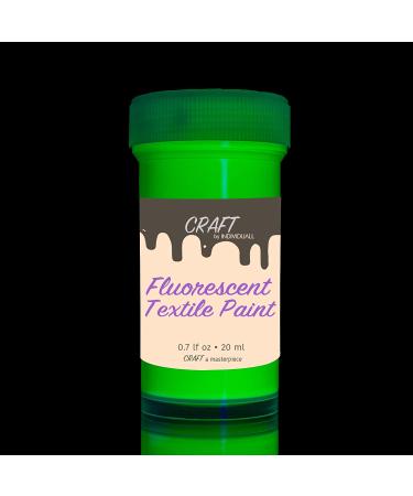 Fabric Neon UV Paint Set - 8 Fluorescent Black Light Colors - 20ml each - Buy Online on GoSupps.com