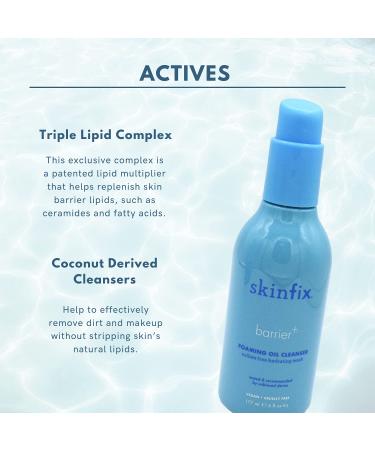 Skinfix Barrier Foaming Oil Hydrating Cleanser 6 oz - Gentle Skin Hydration - Buy Online on GoSupps.com