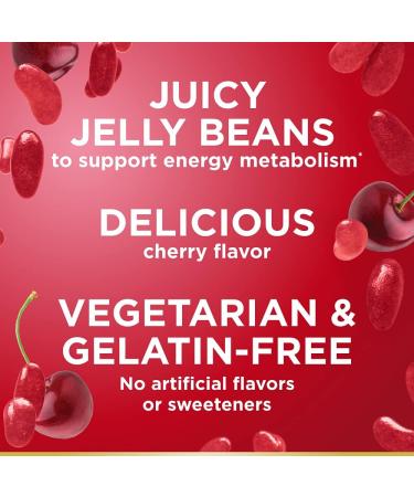 Nature's Bounty B-12 Jelly Beans for Energy Metabolism Cherry - 80 Count - Buy Online on GoSupps.com