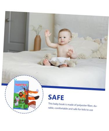 Shop 1stk Fabric Baby Book - First Children's Toy for Learning Animal Facts | Chewable & Colorful 20.5x12.5cm - Buy Online on GoSupps.com