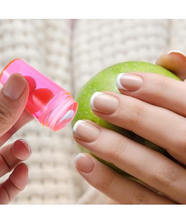 Lurrose Nail Stamper Tool - Fluorescent Nail Art Templates & Silicone Stamping Printer for Manicure | Salon Quality Nail Tools - Buy Online on GoSupps.com