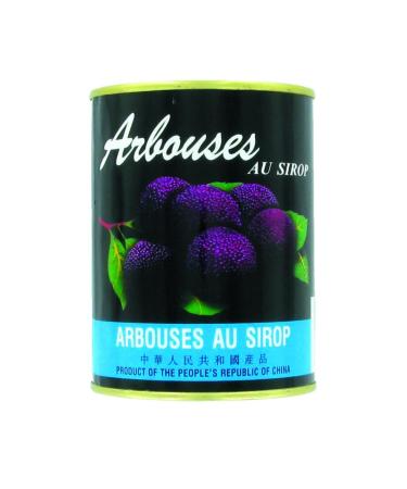 Canned strawberry trees in syrup - Coq brand - Exotic fruits - 567g (Pack of 6 cans)