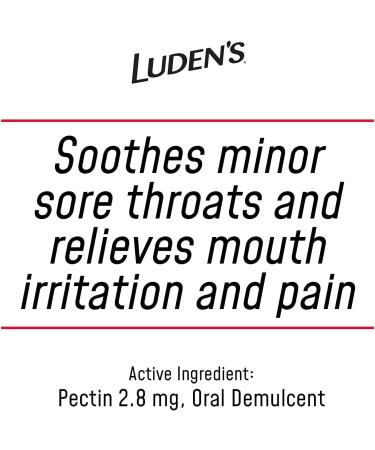 Luden's Sugar-Free Wild Cherry Throat Drops - 25 Count x 4 Packs - Buy Online on GoSupps.com