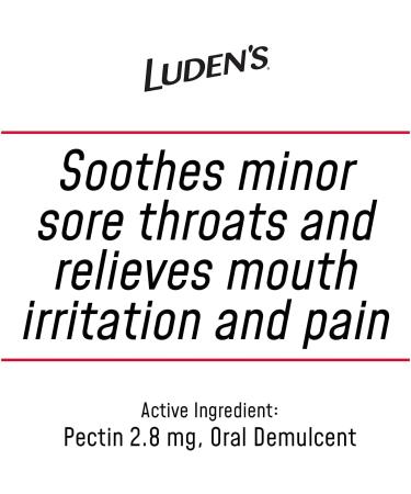 Luden's Sugar Free Wild Cherry Throat Drops Sore Throat Relief 25 Count (48 Pack) Wild Cherry 25 Count (Pack of 48) - Buy Online on GoSupps.com
