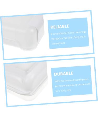 Drawer Refrigerator Egg Drawer-type Supply Tray Accessory Household Storage Fridge re-usable White 33X25X8cm - Buy Online on GoSupps.com