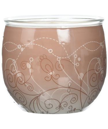 Glade scented candle with decorative foil Honey & Chocolate fragrance enriched with essential oils pack of 6 (6 x 120 g)