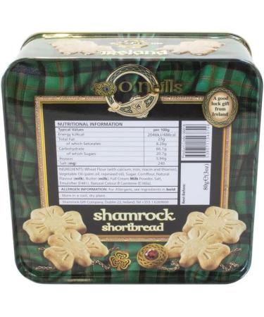 O'Neill's Shamrock Shaped Shortbread In An Images of Ireland Tin 80G - Buy Online on GoSupps.com