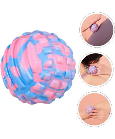 Garneck 4-Piece Fitness Massage Ball Set | Yoga & Myofascial Release for Lower Back & Shoulder Tension | Colorful EVA Massage Balls (7x7cm) - Buy Online on GoSupps.com