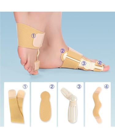 Vduck Ballenorthese - Effective Toe Correction & Relief for Men & Women | Adjustable Training Belt Gray M - Buy Online on GoSupps.com