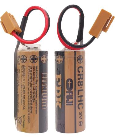 Buy WELLVEUS 10 Pack CR8.LHC 3V 2600mAh Batteries for Fuji FDK CR8-LHC | Long-lasting Automatic Flusher Power - Buy Online on GoSupps.com