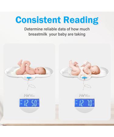 Accurate Baby & Pet Scale - Digital Weighing Scale for Infants, Toddlers & Animals with Hold Function | Precise آ±0.1oz - Buy Online on GoSupps.com