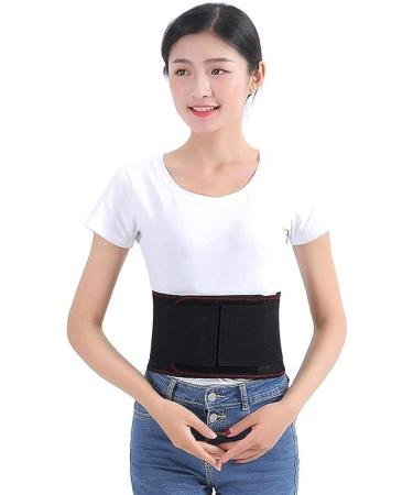 Adjustable Lower Back Support - Pain Relief Magnet Heating for Sciatica Hernia & Scoliosis (Size M) - Buy Online on GoSupps.com