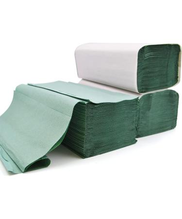 Defacto 5000 Zigzag Paper Towels - 25x23 cm Folding 1 Layer Green - Ideal for Donors - Buy Internationally - Buy Online on GoSupps.com